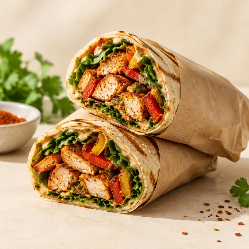 Peri Peri Chicken Wrap